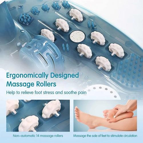 GASKY Foot Spa Massager with Heat, Bubbles, Vibration,14 Massage Rollers - Toytexx GASKY Foot Spa Massager with Heat, Bubbles, Vibration,14 Massage Rollers - Toytexx